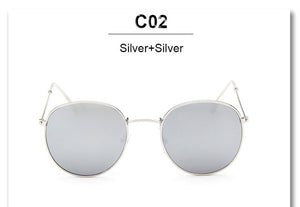 Round Sunglasses Women Fashion Brand