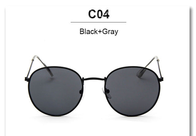 Round Sunglasses Women Fashion Brand