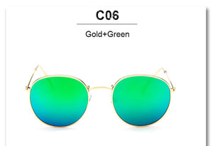 Round Sunglasses Women Fashion Brand