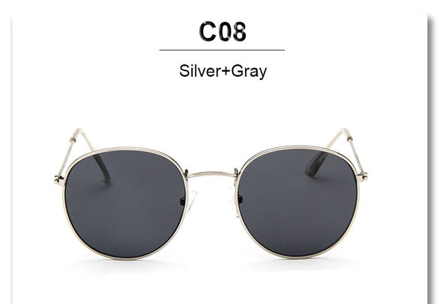 Round Sunglasses Women Fashion Brand