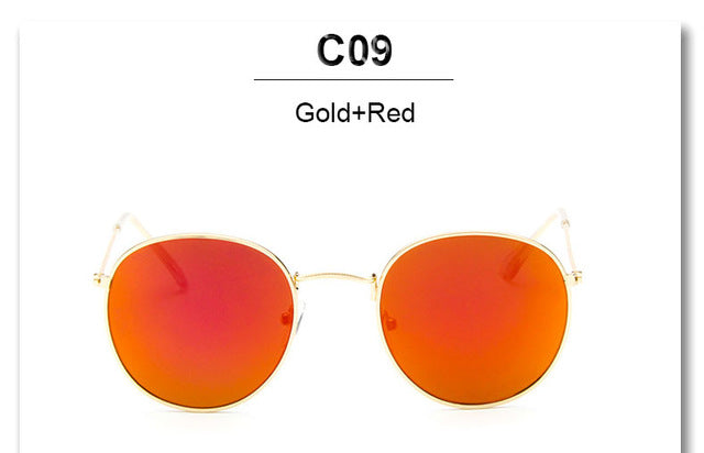 Round Sunglasses Women Fashion Brand