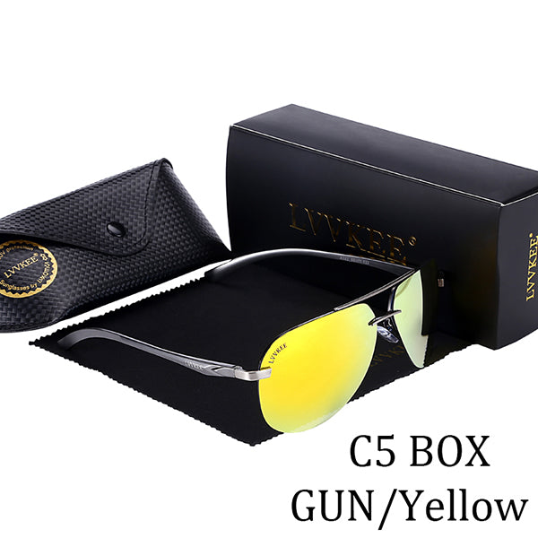 top brand design men Polarized Sunglasses driving