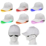 Fashion Cool LED Light Up Baseball Hats Luminous Glow Adjustable Unisex Caps