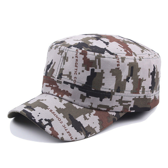 Fashion 1PC Camouflage High Quality Police Cap Unisex Hat Baseball Cap