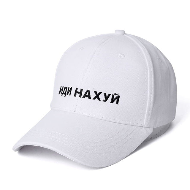 SANDMAN High Quality Brand Russian Letter Snapback Cap