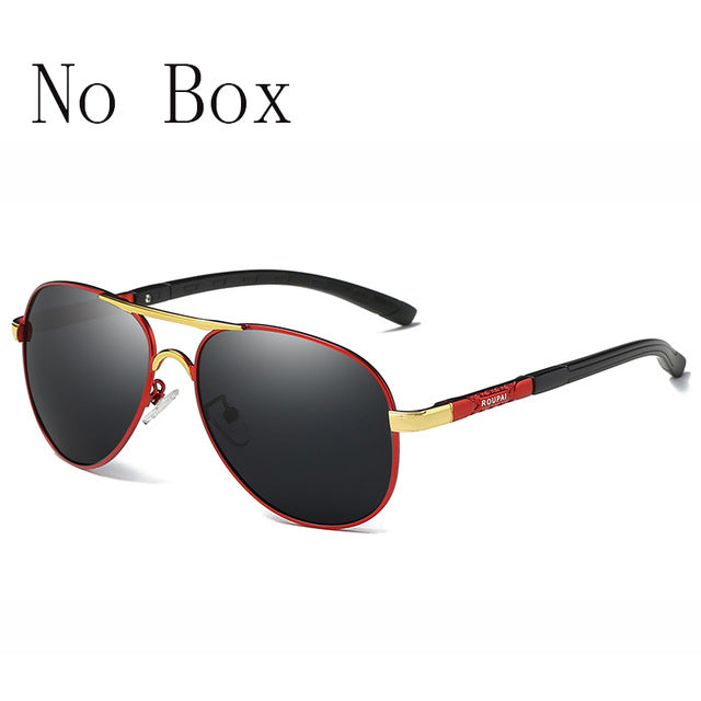 Luxury Hot Rays Aviator Polarized Sunglasses