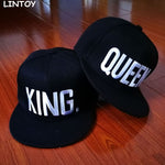 QUEEN KING Baseball Cap Hats Hip Hop