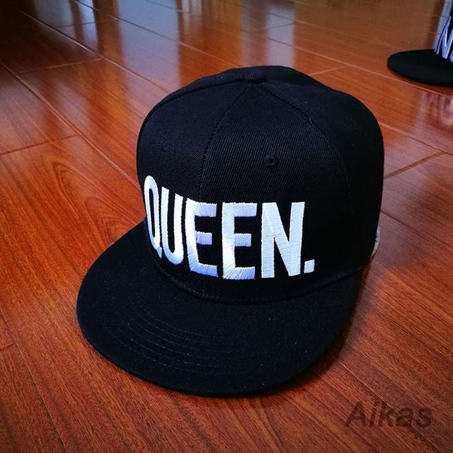 QUEEN KING Baseball Cap Hats Hip Hop