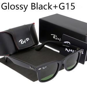 Classic Brand 52MM Glass Lens Sunglasses Mens