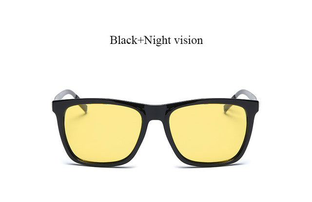 Polarized Men Women Night vision Sunglasses Mirror Brand