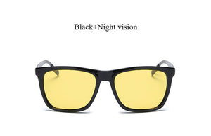 Polarized Men Women Night vision Sunglasses Mirror Brand